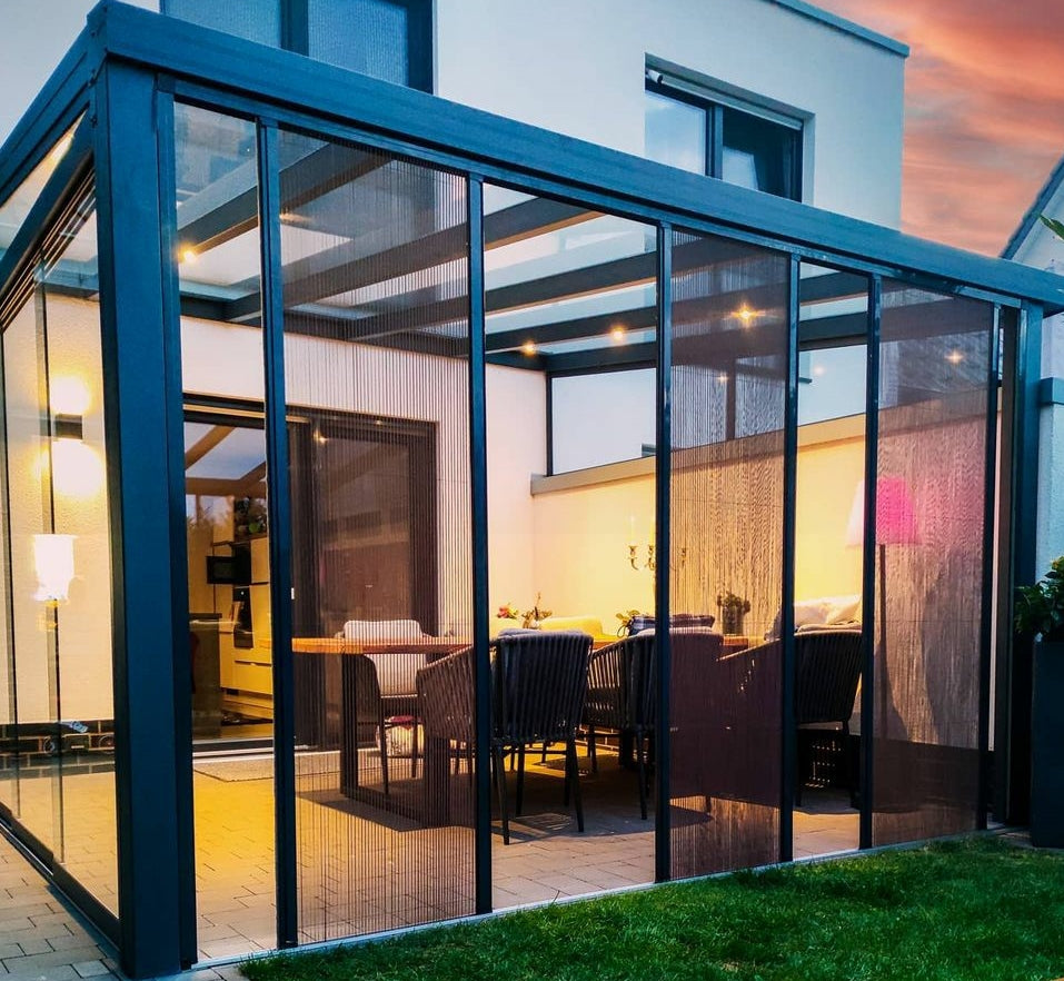 Fliegengitter Wintergarten insektenschutz Plisstek