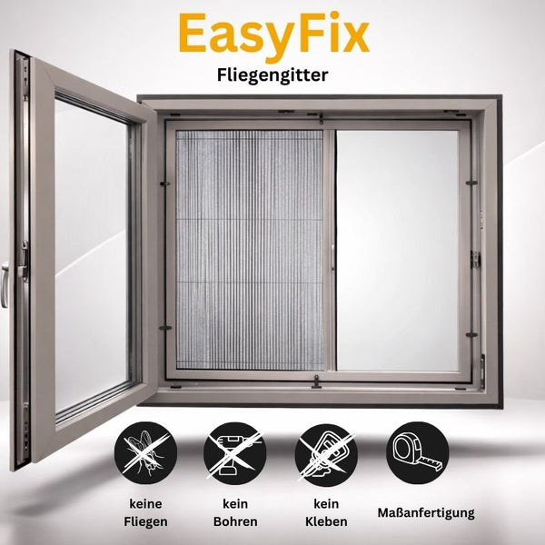 Plisstek EasyFix ( ohne bohren zum klemmen ) - Plisstek