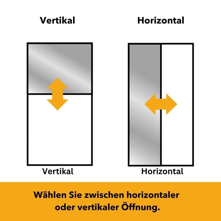 Plisstek18 - Insektenschutz Plissee für Türen (zum schrauben oder kleben) - Plisstek