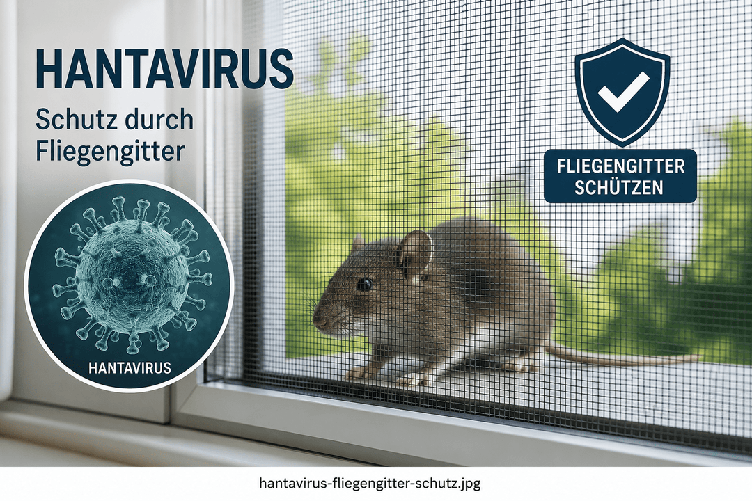 Hantavirus vorbeugen mit Fliegengitter | Plisstek - Plisstek
