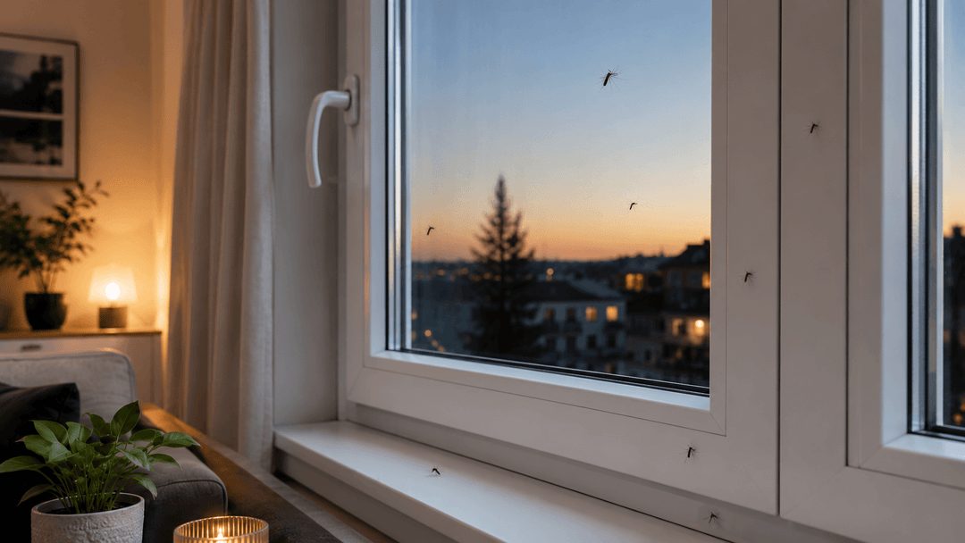 Mücken in der Wohnung trotz geschlossenem Fenster: Wo kommen sie rein? - Plisstek