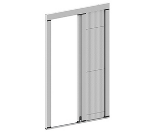 Insect screen pleated for doors