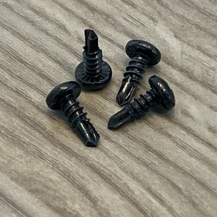 Bohrschraube 4,2×13 mm (1000stk.) – schwarz verzinkt - Plisstek