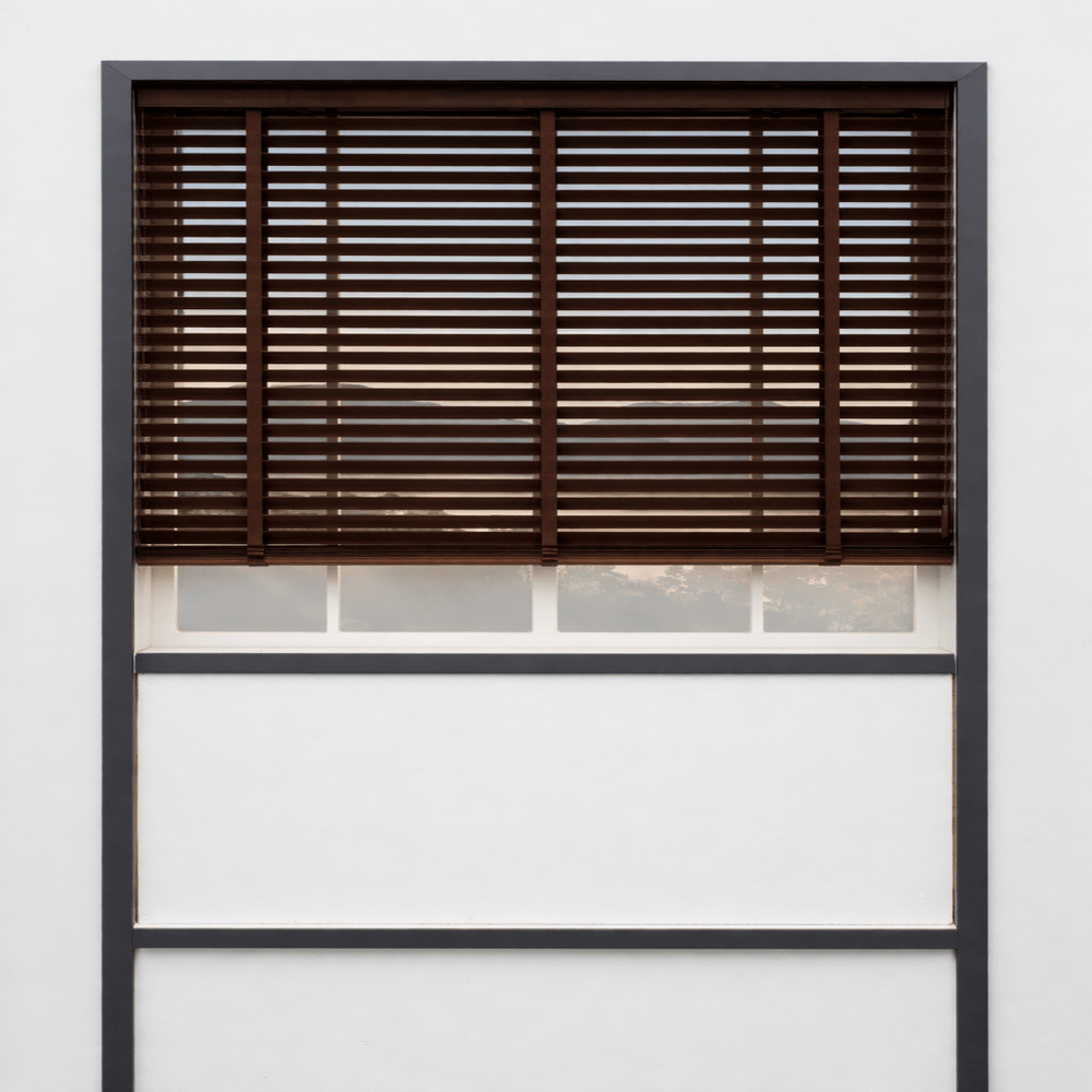 Holzjalousie Braun 50mm - Plisstek