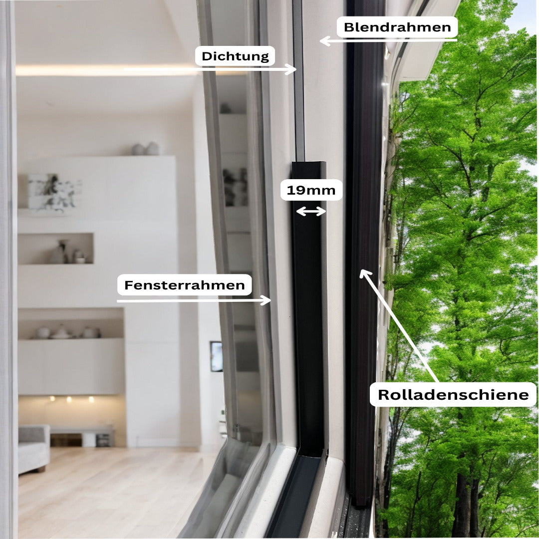 Fliegengitter Mit Magnetverschluss – Selbstklebend, Ohne Bohren, Für Fenster & Balkontüren