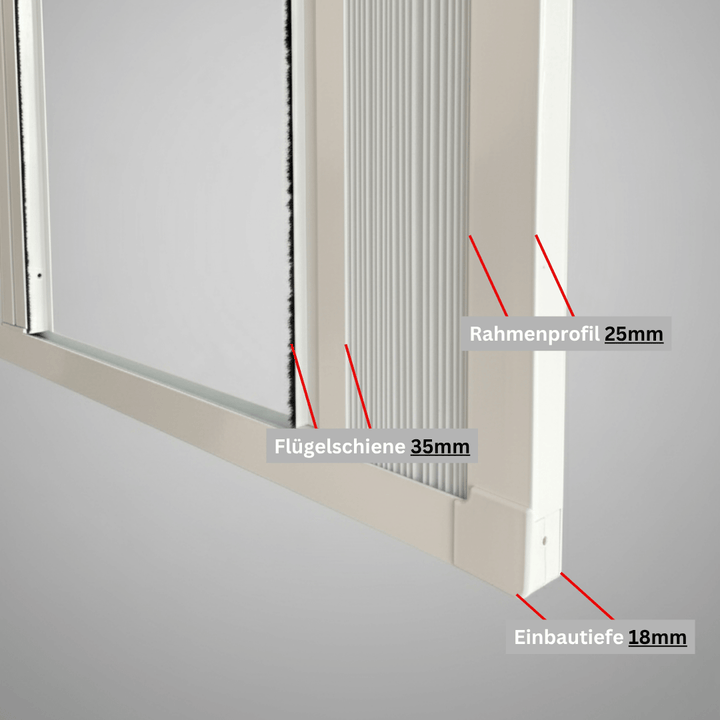 Plissee - Raumteiler - Plisstek