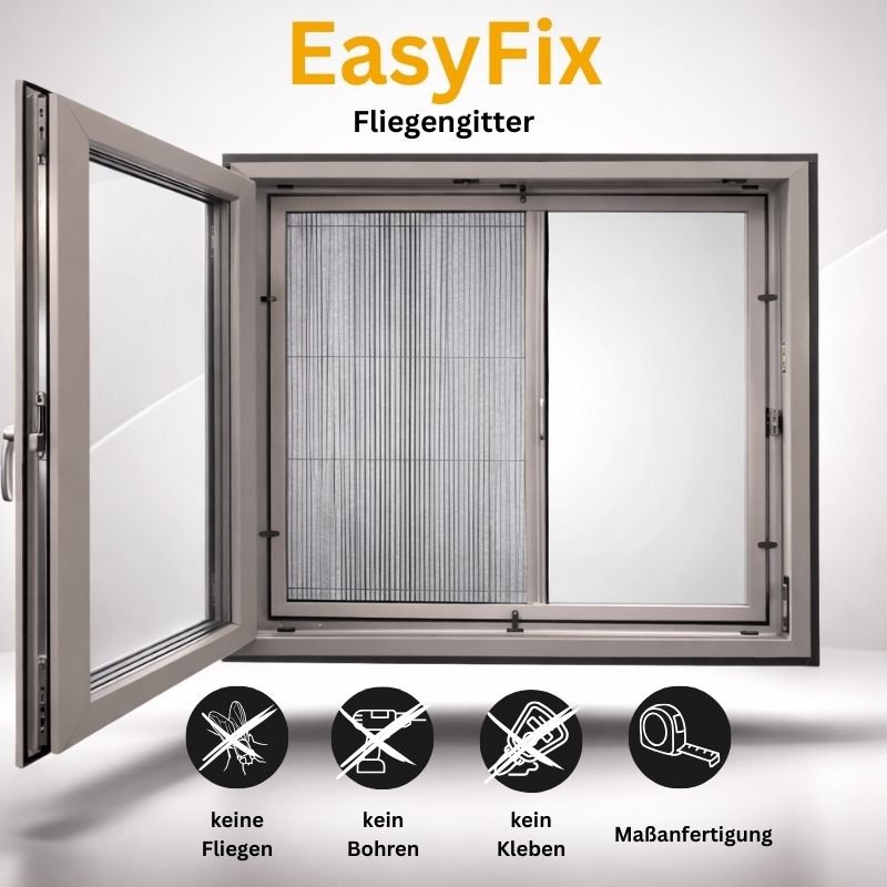 Plisstek EasyFix ( ohne bohren zum klemmen ) - Plisstek