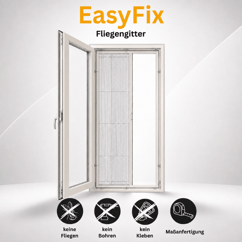 Plisstek EasyFix Pro für Türen - Plisstek