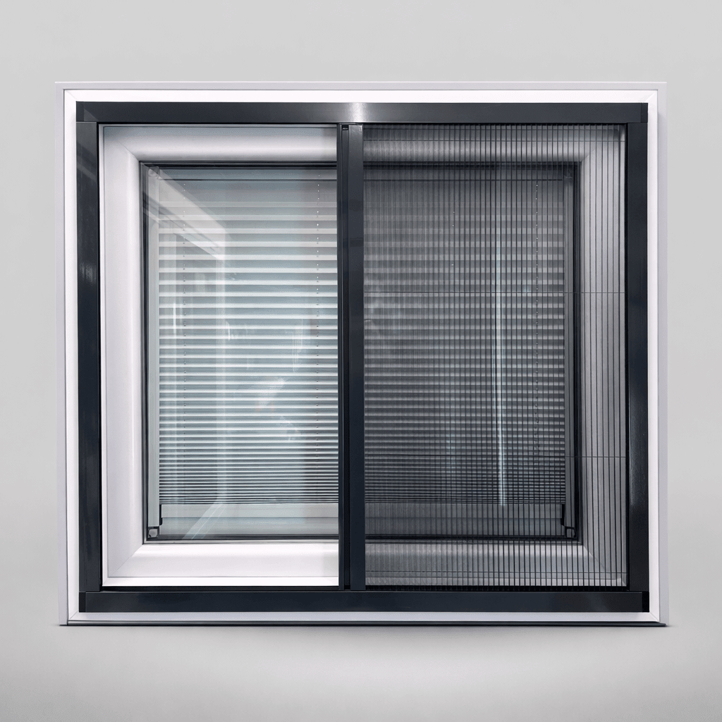 Plisstek15 - Insektenschutz Plissee (zum schrauben oder kleben) - Plisstek