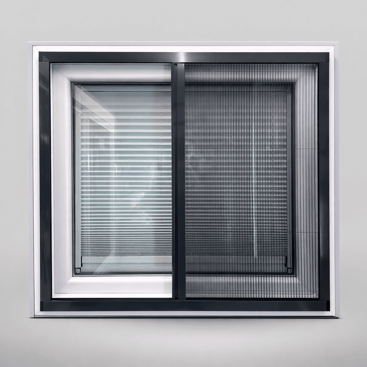 Plisstek15 - Insektenschutz Plissee (zum schrauben oder kleben) - Plisstek