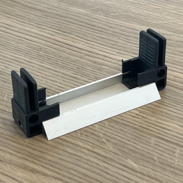 Plisstek25 Eckverbinder für flaches Aluminiumprofil – 200 Stück - Plisstek