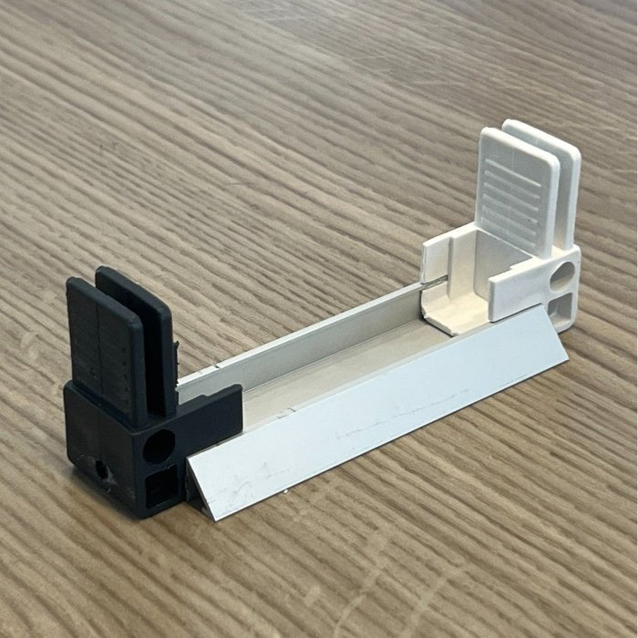 Plisstek25 Eckverbinder für flaches Aluminiumprofil – 200 Stück - Plisstek
