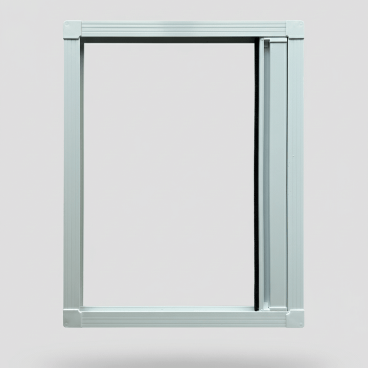 Plisstek25 - Insektenschutz Plissee für Fenster (zum schrauben oder kleben) - Plisstek