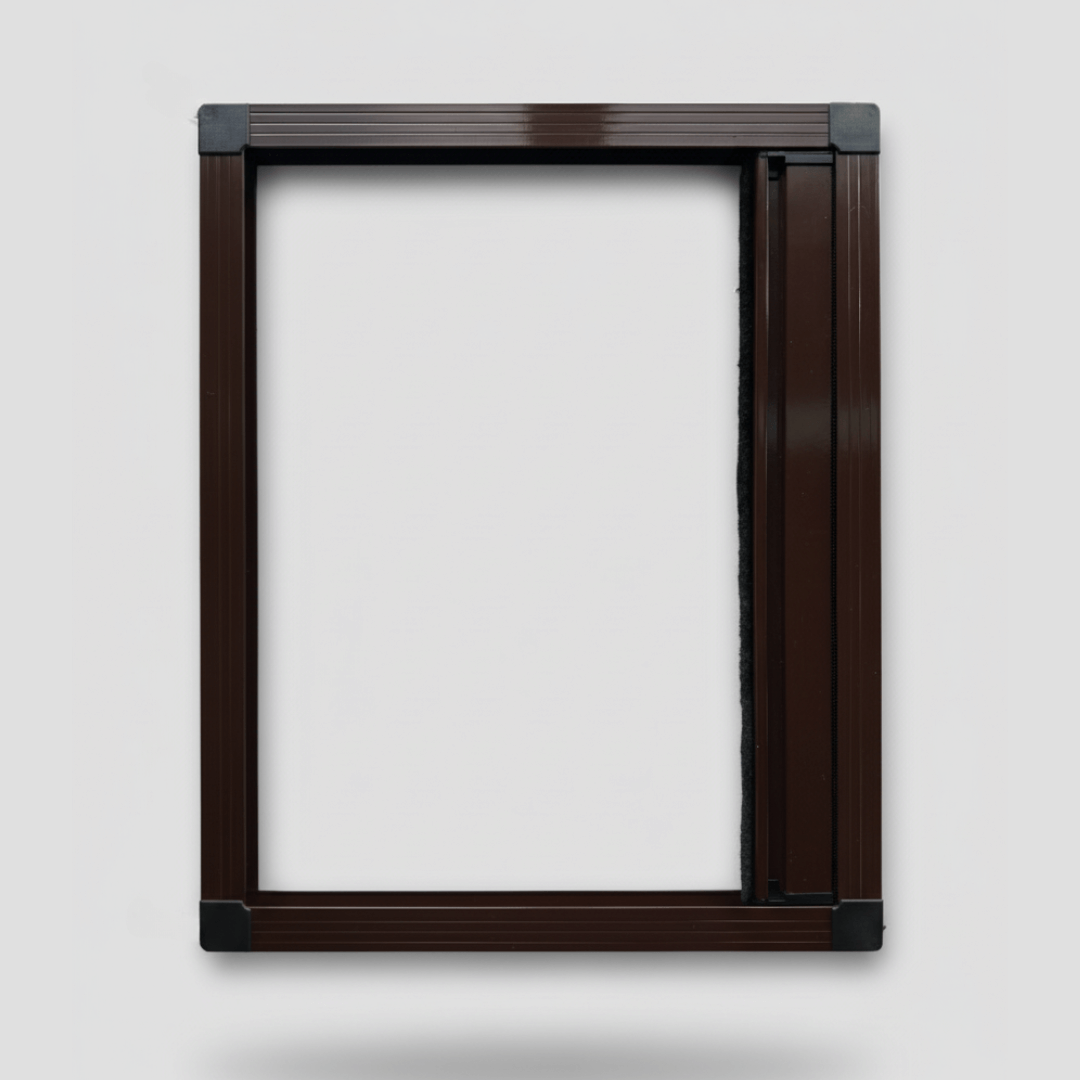 Plisstek25 - Insektenschutz Plissee für Fenster (zum schrauben oder kleben) - Plisstek