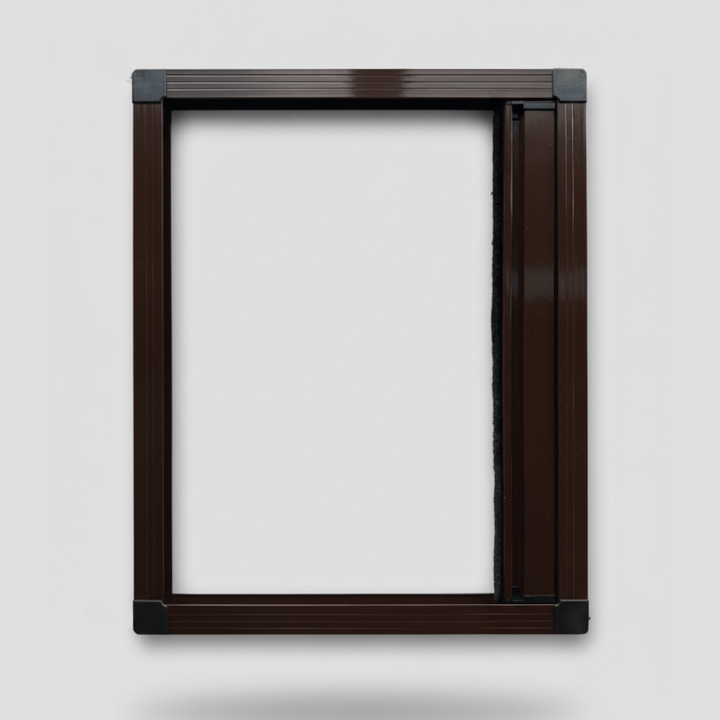 Plisstek25 - Insektenschutz Plissee für Fenster (zum schrauben oder kleben) - Plisstek