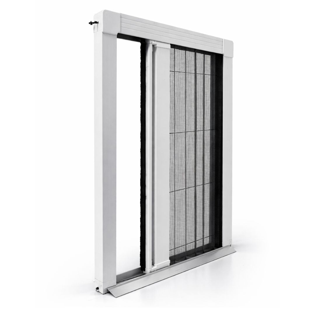 Plisstek25 - Insektenschutz Plissee für Türen (zum schrauben oder kleben) - Plisstek