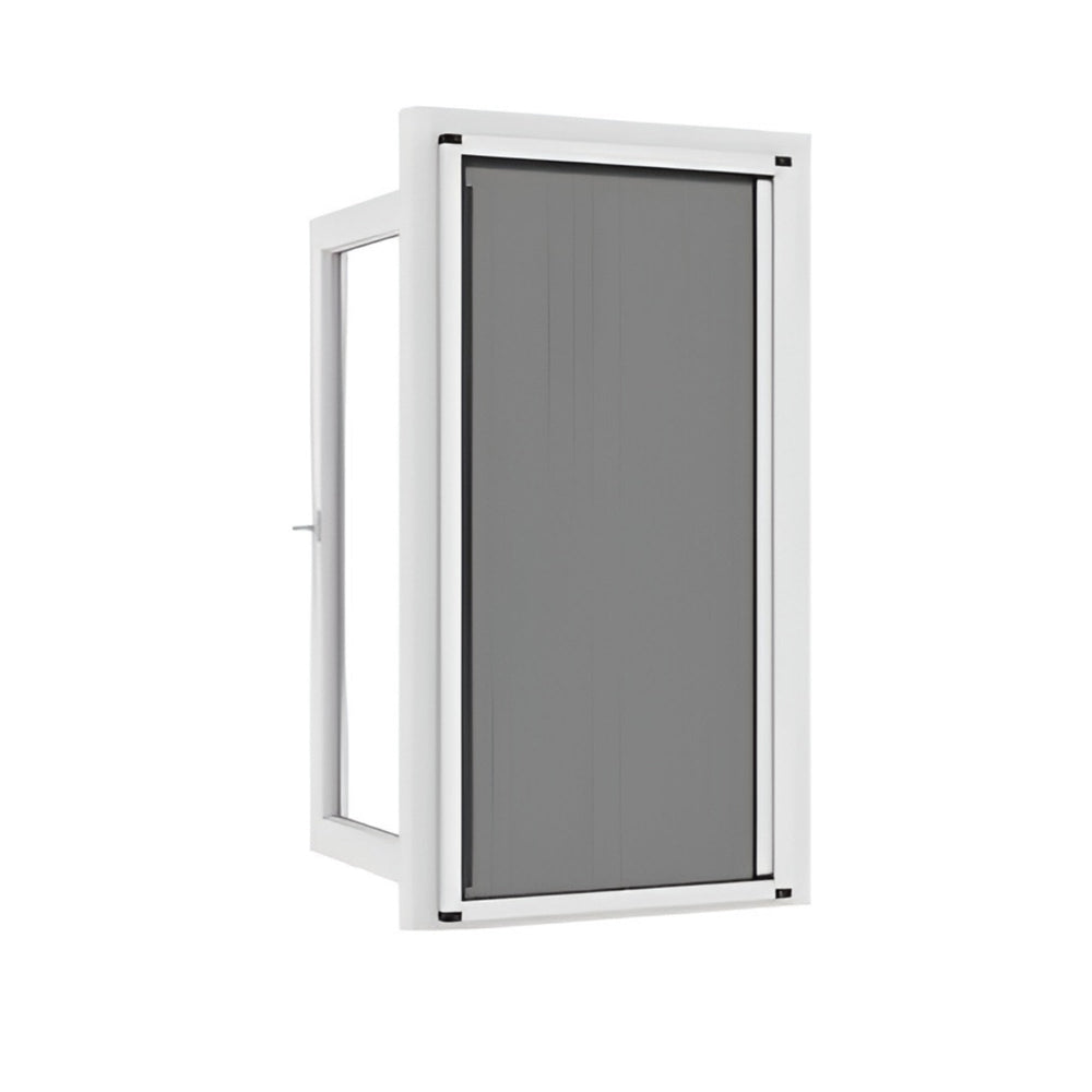 Plisstek25 - Tür - Insektenschutz Plissee für Türen (zum schrauben oder kleben) - Plisstek