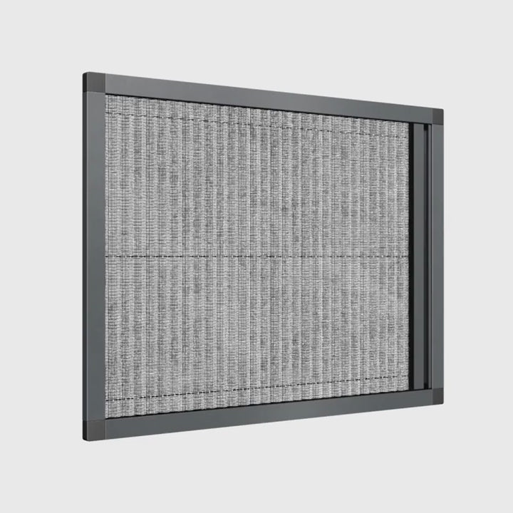 Insect screen pleated for windows
