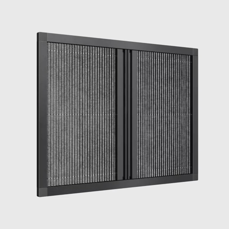 Insect screen pleated for windows