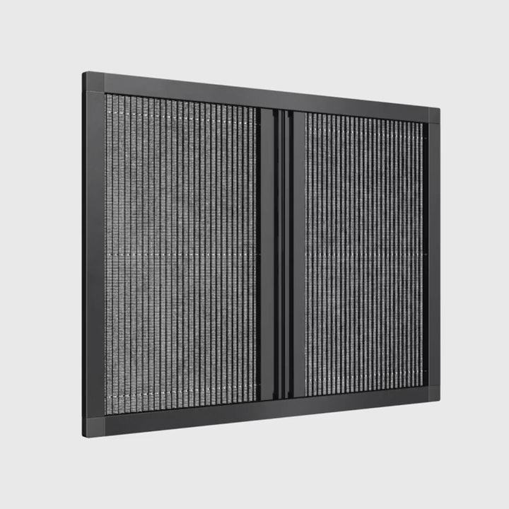 Insect screen pleated for windows