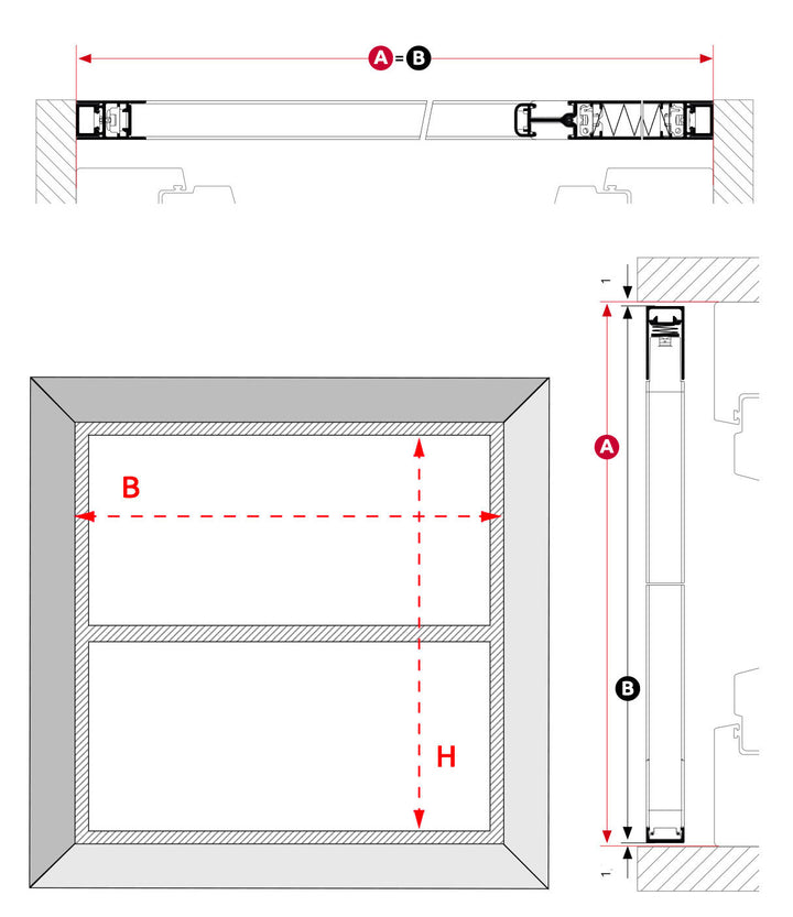 Insect screen pleated for doors